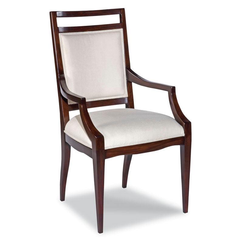 SwayLiving Addison Upholstered Arm Chair - Set of 2 DINING CHAIRS