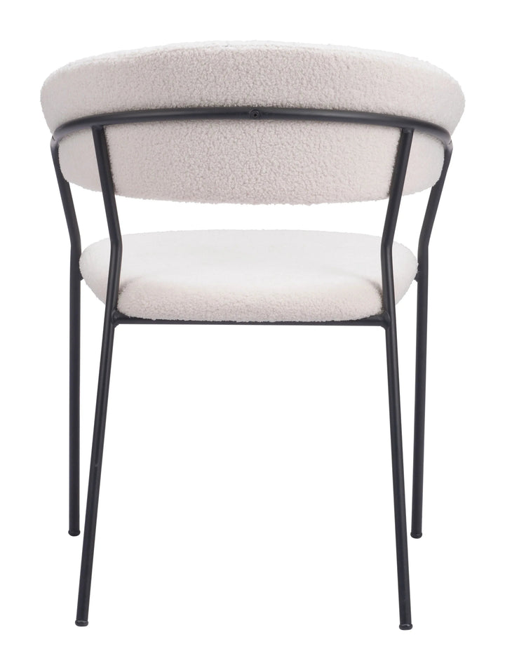 SwayLiving Josephine Dining Chair (Set of 2) Cream DINING CHAIRS