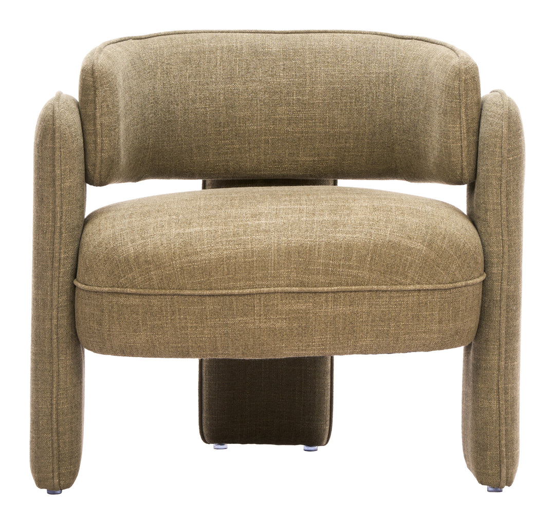 Naan Accent Chair Artichoke Green