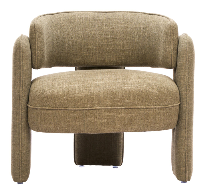 Naan Accent Chair Artichoke Green