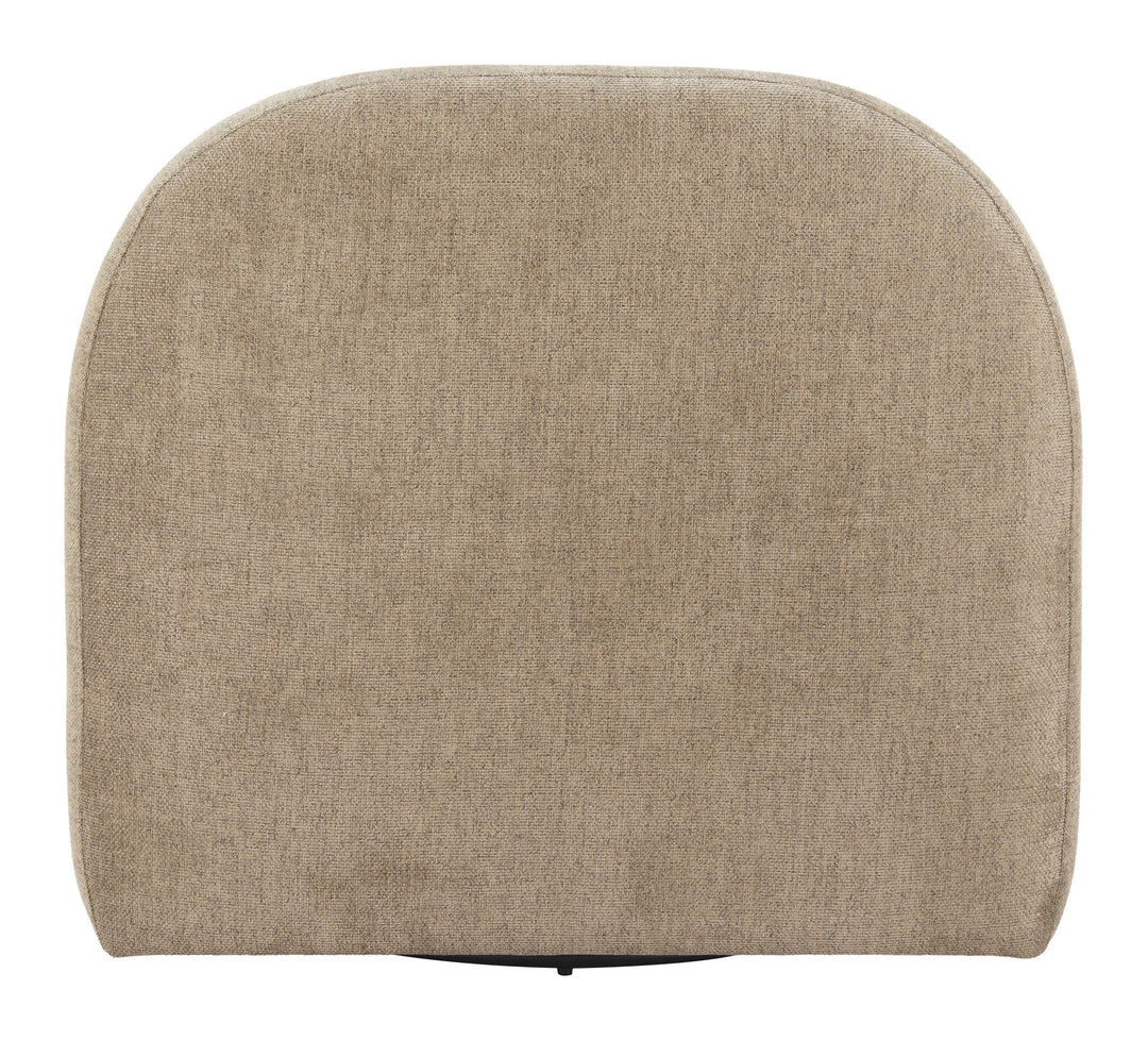 Kakao Swivel Chair Olive Brown