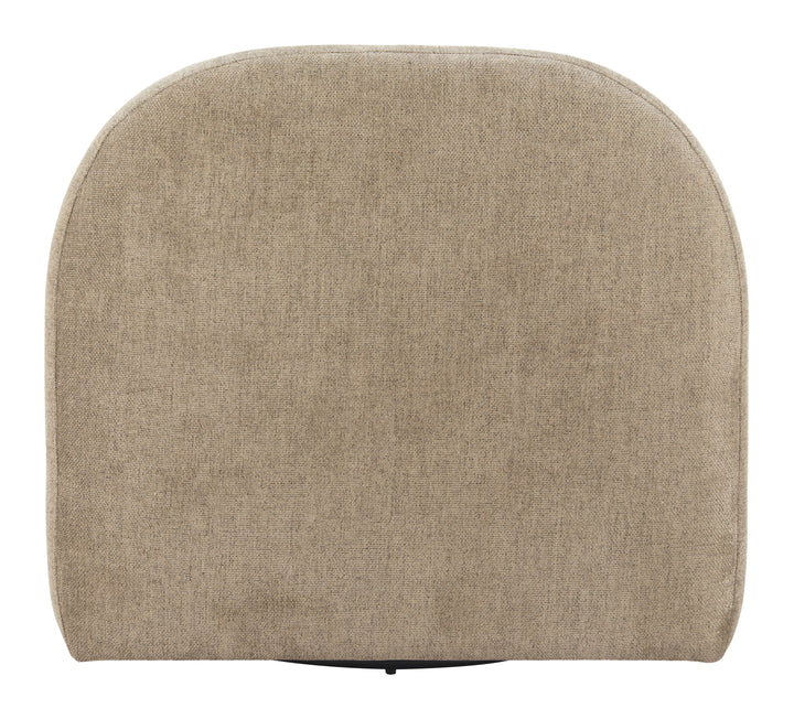 Kakao Swivel Chair Olive Brown
