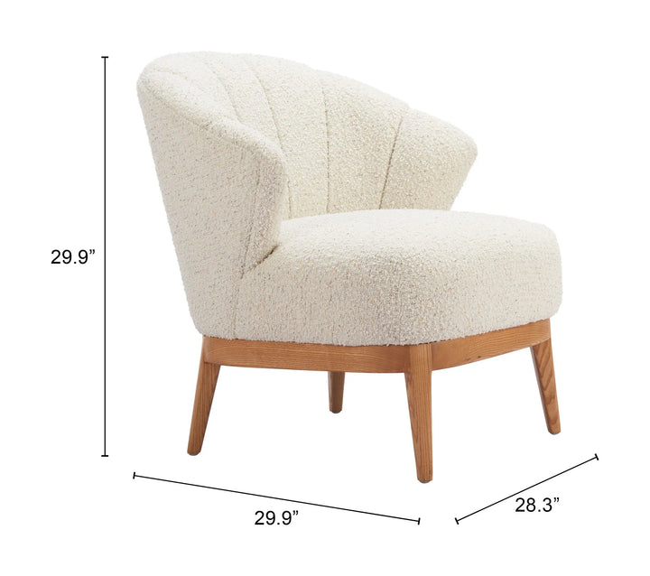 SwayLiving Leque Accent Chair Tawny Beige ACCENT + LOUNGE CHAIRS