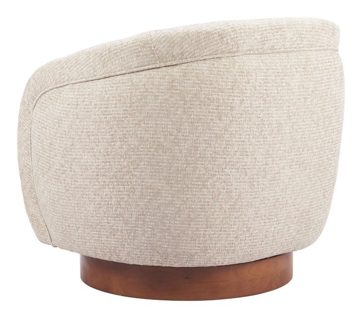 Vinta Swivel Chair Beige