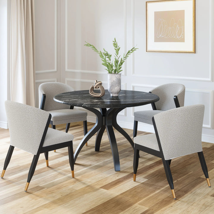 SwayLiving Sumay Dining Table Black DINING TABLES