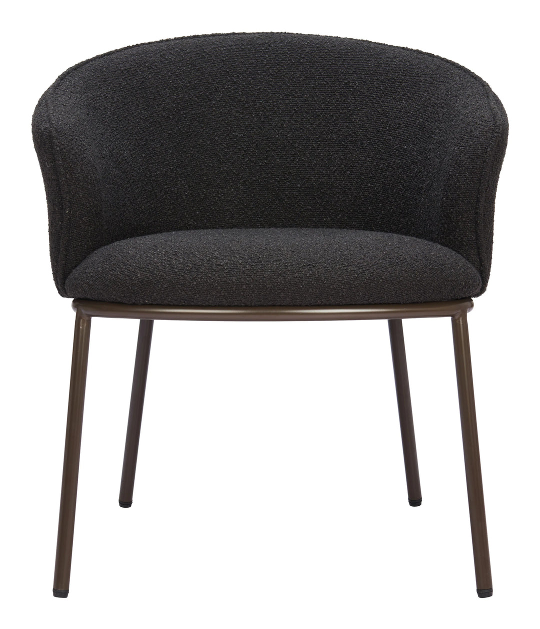 SwayLiving Essen Dining Chair Black & Bronze - Set of 2 DINING CHAIRS