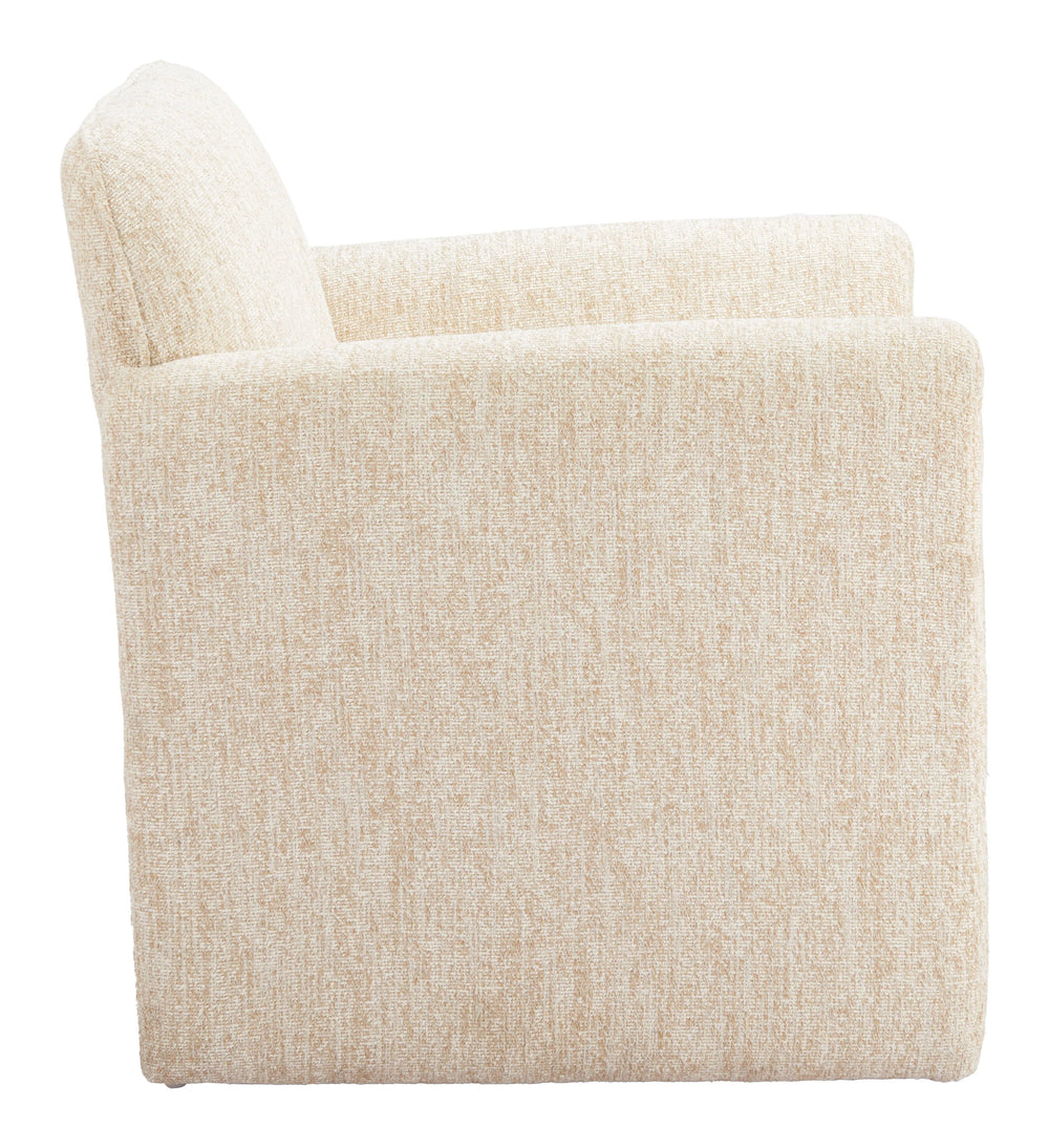 SwayLiving Dobra Accent Chair Oatmeal Beige ACCENT + LOUNGE CHAIRS