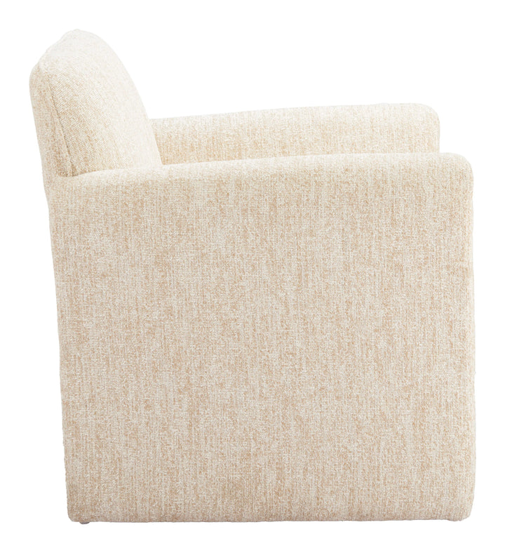 SwayLiving Dobra Accent Chair Oatmeal Beige ACCENT + LOUNGE CHAIRS