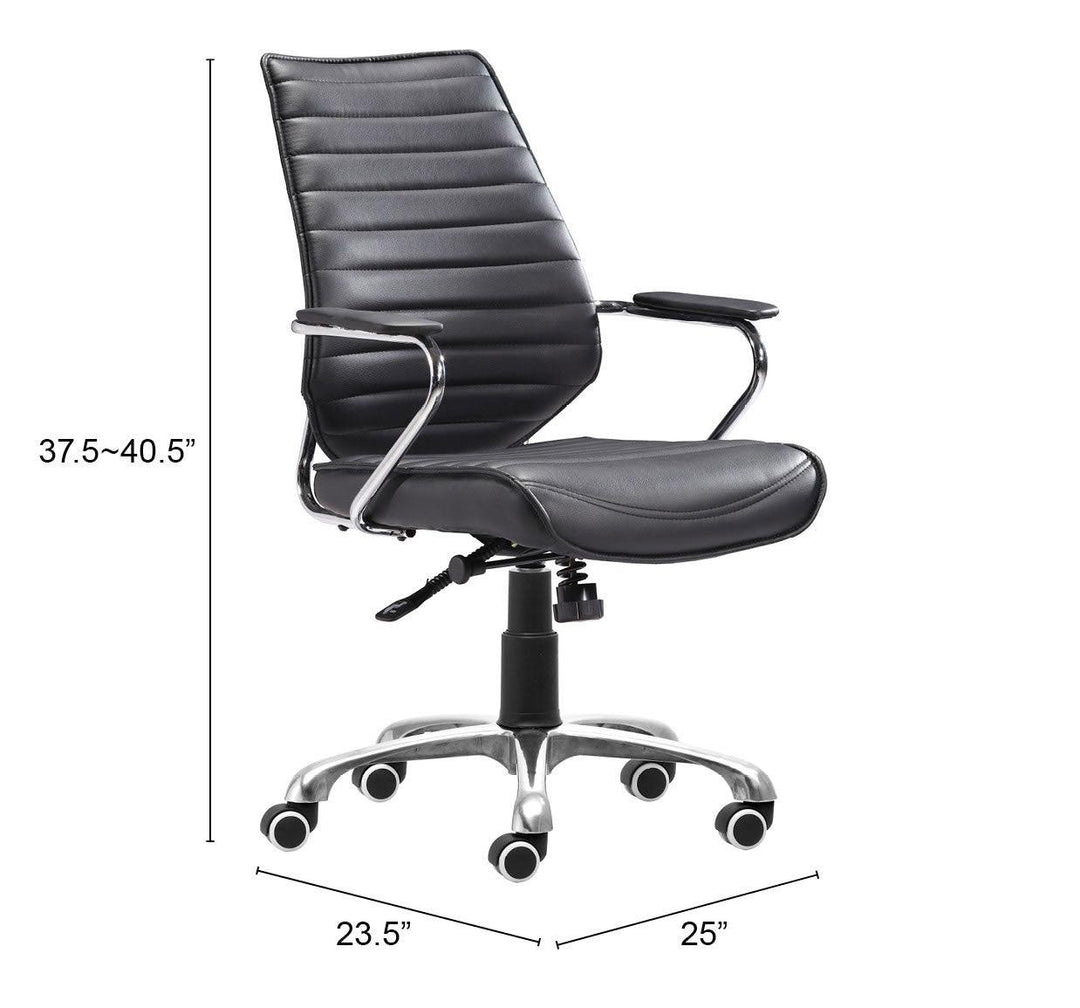 SwayLiving ENTERPRISE LOW BACK OFFICE CHAIR OFFICE CHAIRS