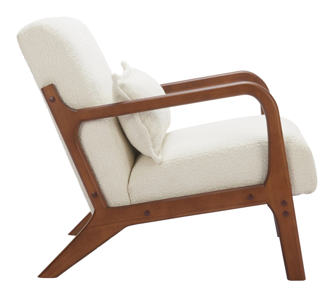 SwayLiving Macio Accent Chair Cream ACCENT + LOUNGE CHAIRS