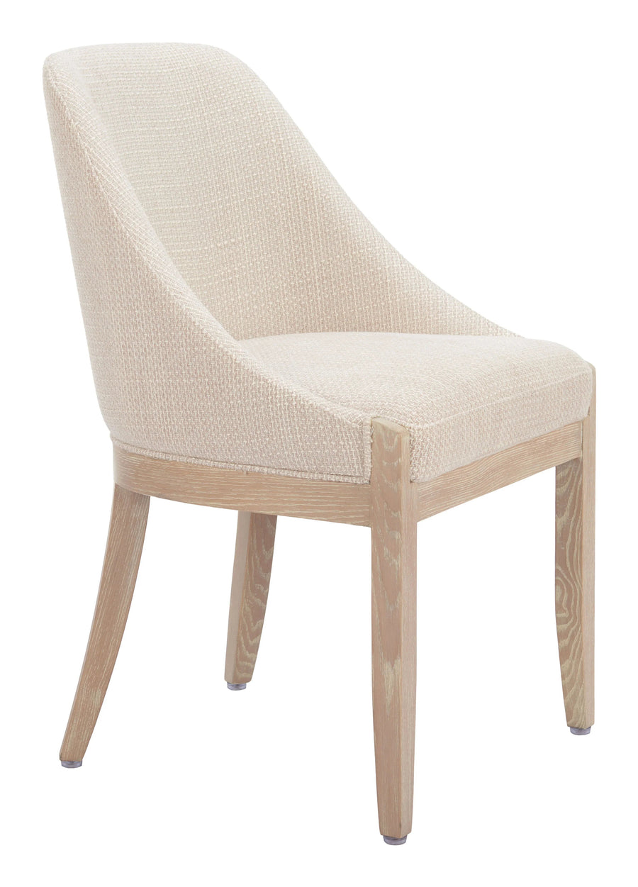 SwayLiving Calmo Dining Chair Beige - Set of 2 DINING CHAIRS