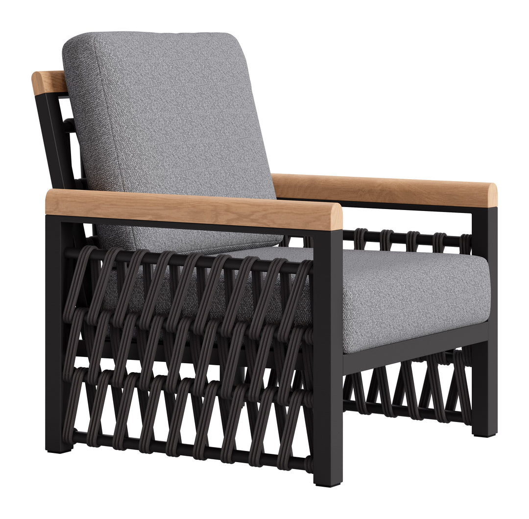 Naru Accent Chair Gray