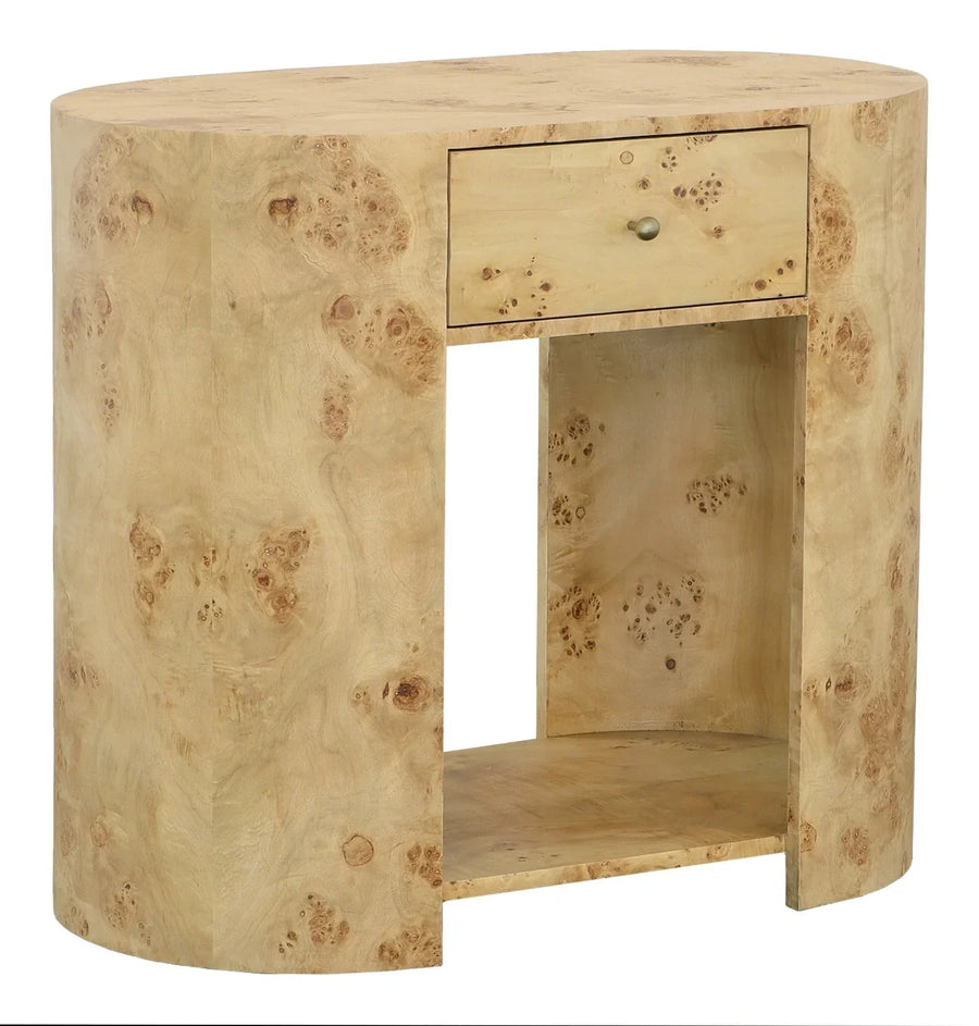 SwayLiving SwayLiving Sequoia Oval End Table