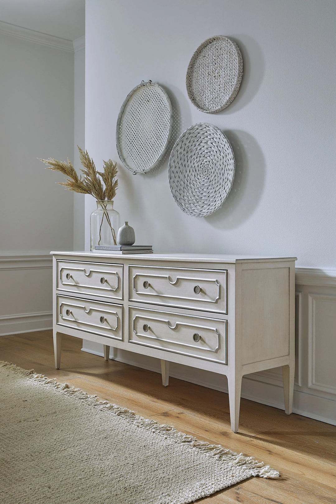 Walnut Solids and Veneers, Antique Pewter