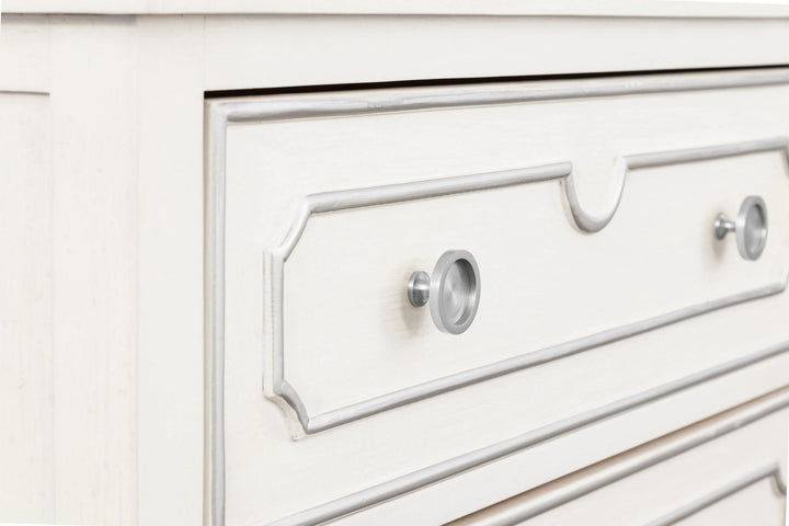 Walnut Solids and Veneers, Antique Pewter