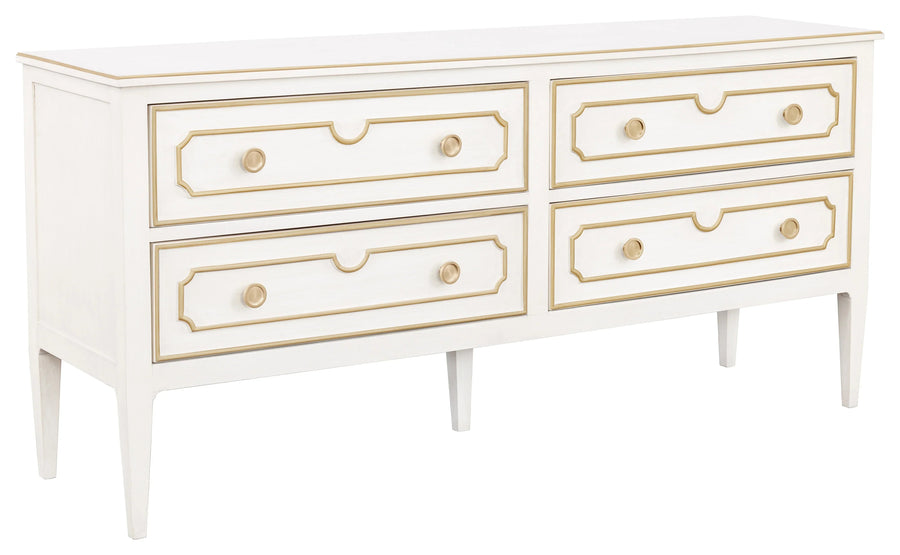 Walnut Solids and Veneers, Antique Gold