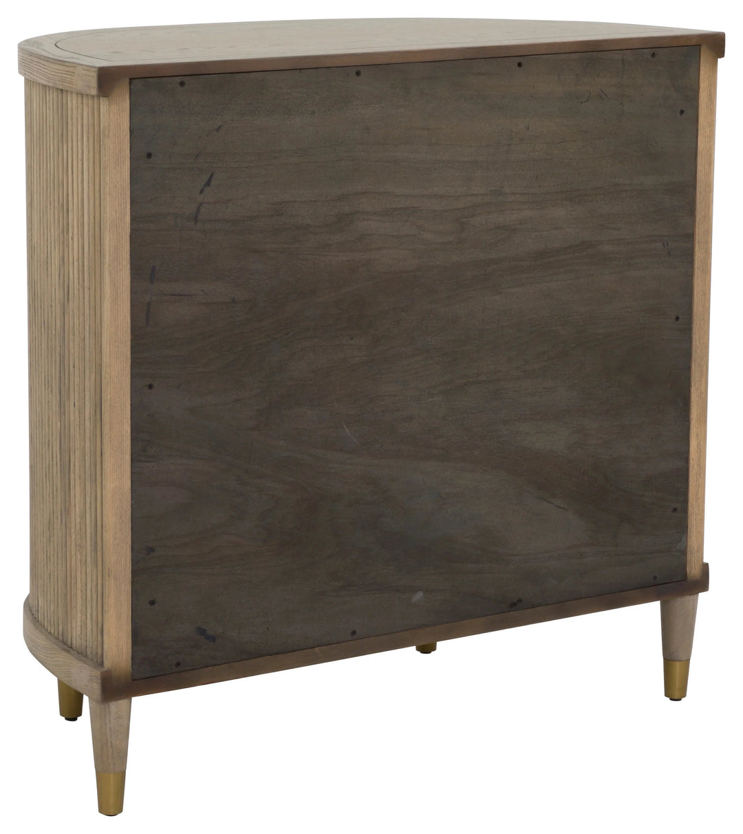 SwayLiving SwayLiving Everett Three Drawer Demilune Chest