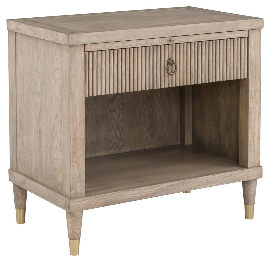 SwayLiving SwayLiving Everett One Drawer Rectangular Nightstand