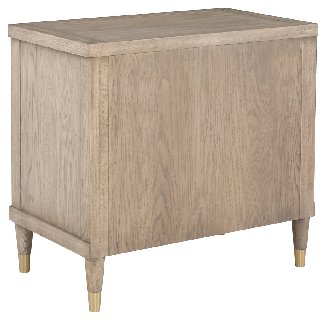 SwayLiving SwayLiving Everett One Drawer Rectangular Nightstand