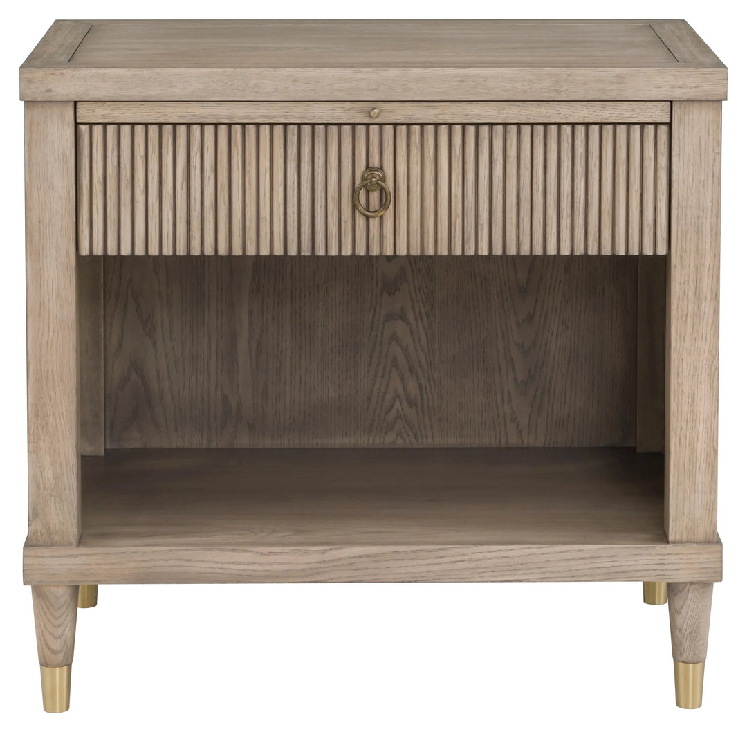 SwayLiving SwayLiving Everett One Drawer Rectangular Nightstand