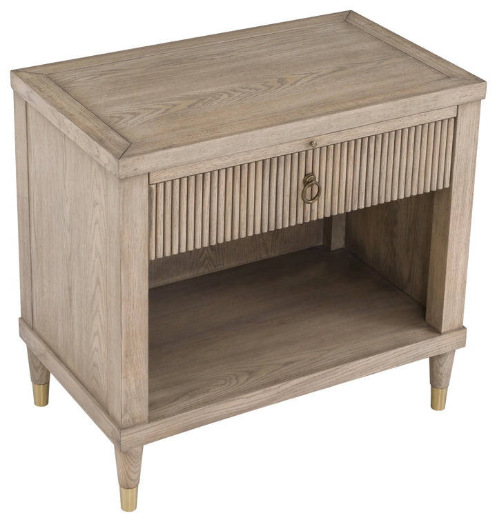 SwayLiving SwayLiving Everett One Drawer Rectangular Nightstand
