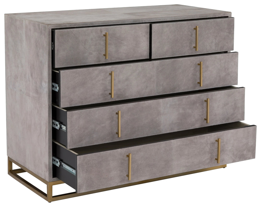 SwayLiving SwayLiving Hyde Five Drawer Chest