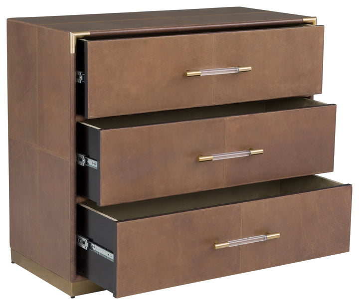 SwayLiving SwayLiving Dimitri Three Drawer Chest