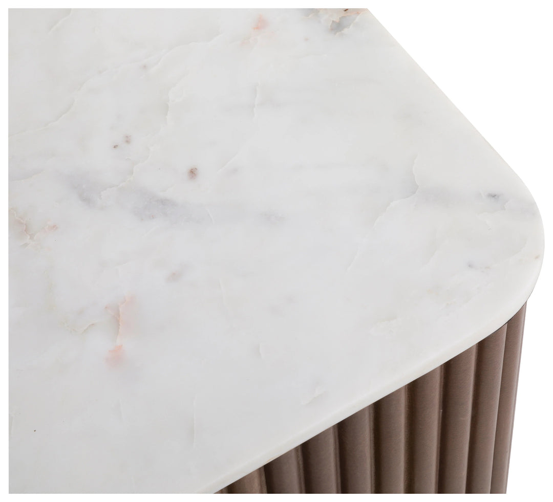 White Marble Top