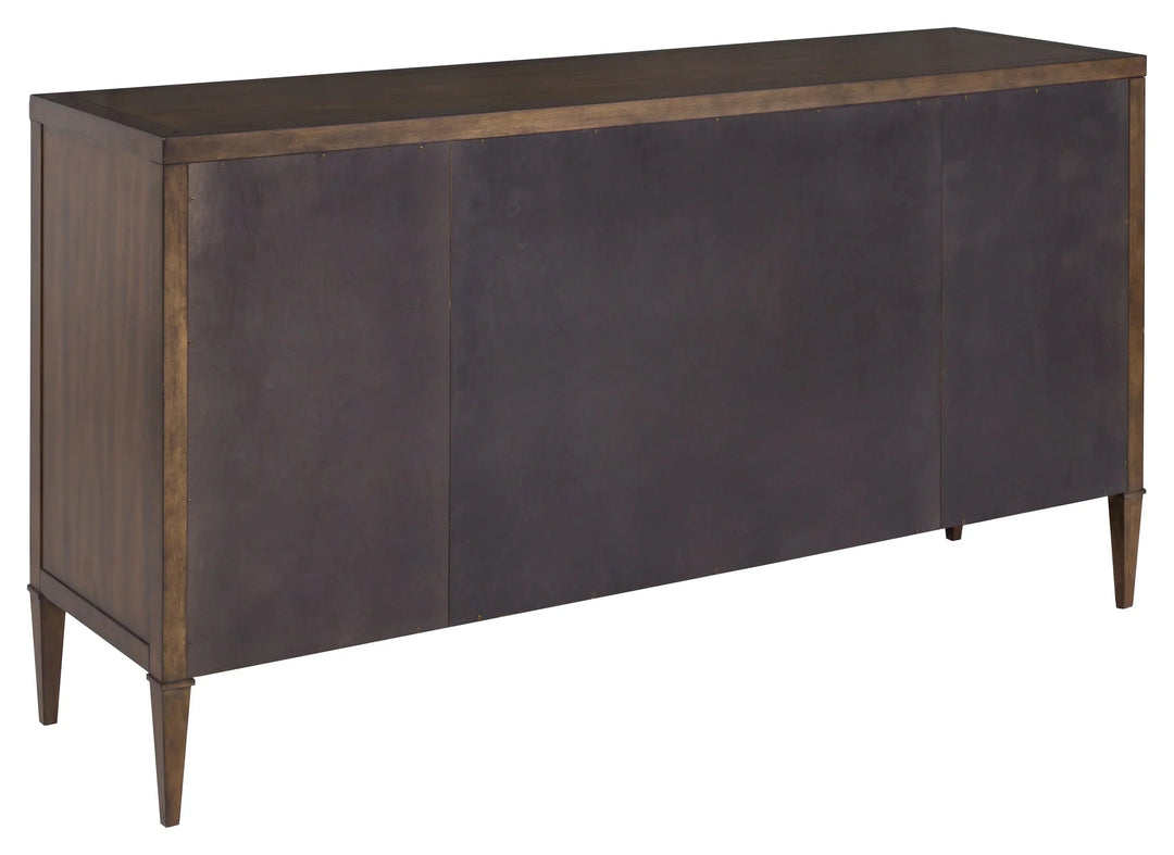 Walnut, Metal Accents, Nickel