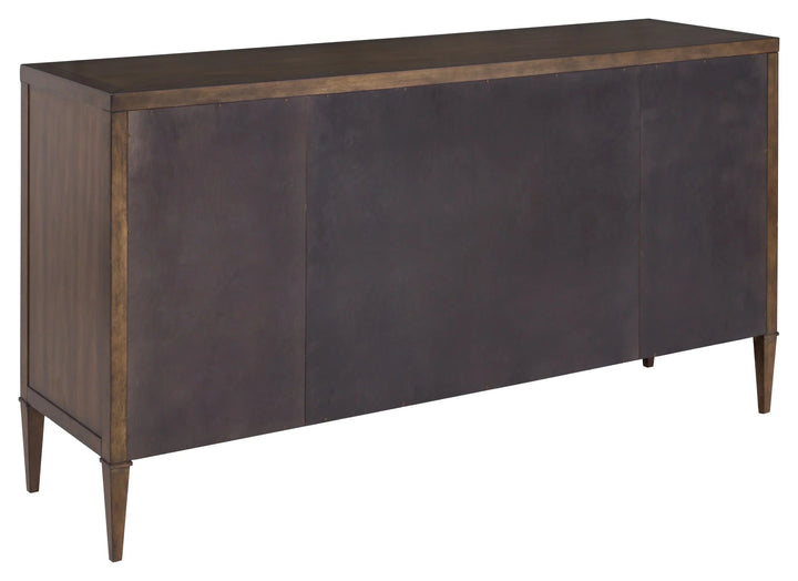 Walnut, Metal Accents, Nickel