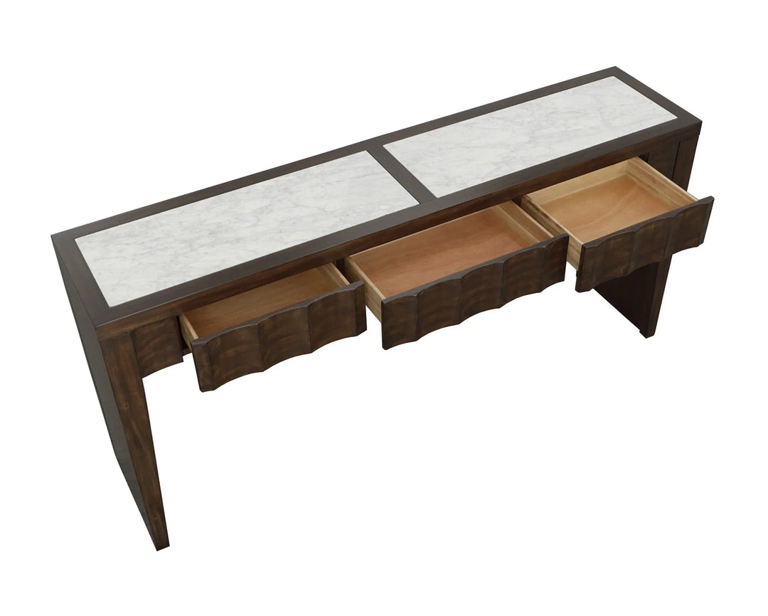 SwayLiving SwayLiving West Camden Three Drawer Console