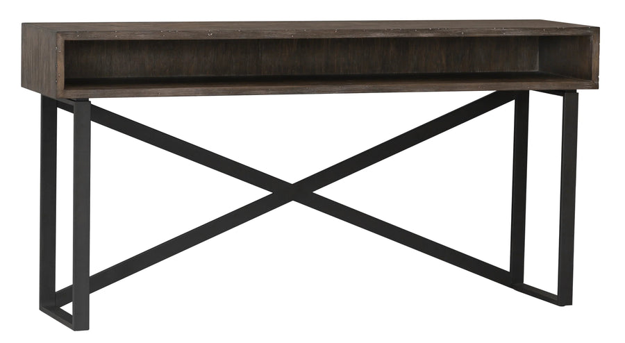 SwayLiving SwayLiving Rustique Open Storage Console Table