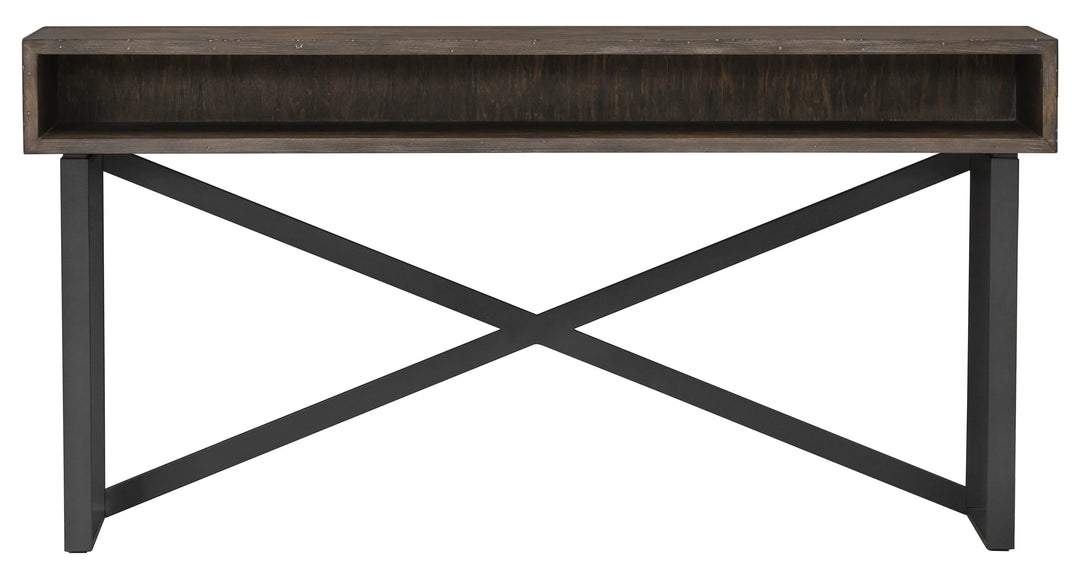 SwayLiving SwayLiving Rustique Open Storage Console Table