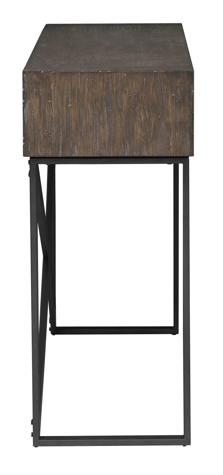 SwayLiving SwayLiving Rustique Open Storage Console Table