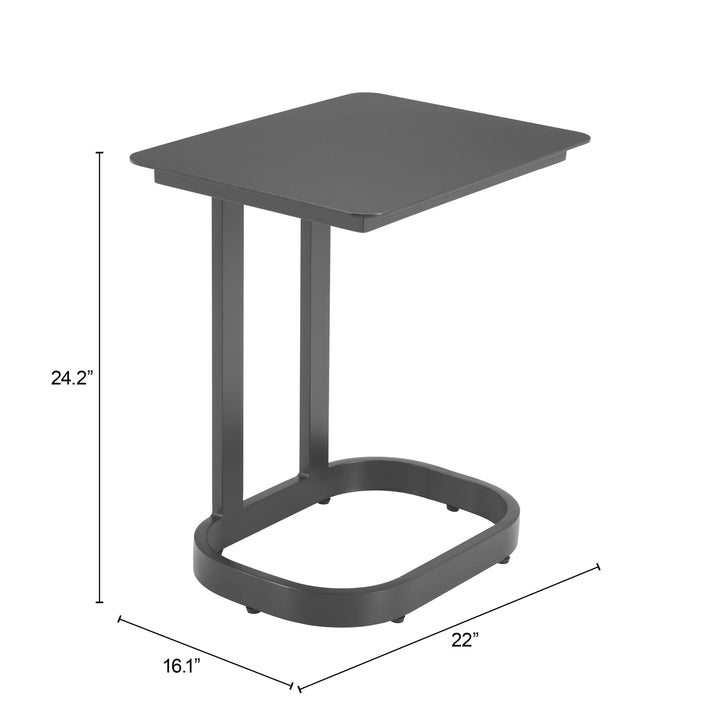 SwayLiving Friss End Table Black ACCENT TABLES