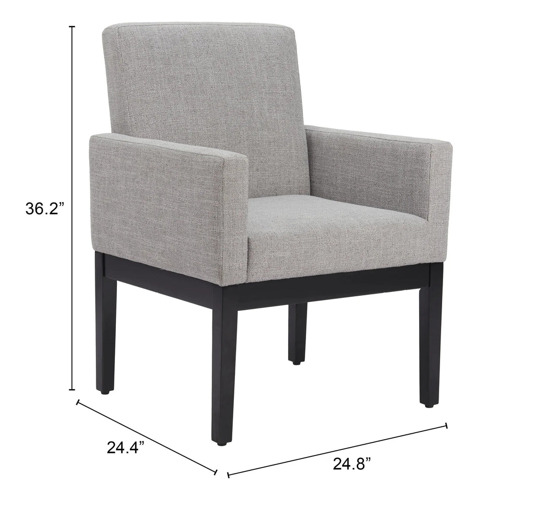 SwayLiving Senzil Dining Chair Gray - Set of 2 DINING CHAIRS