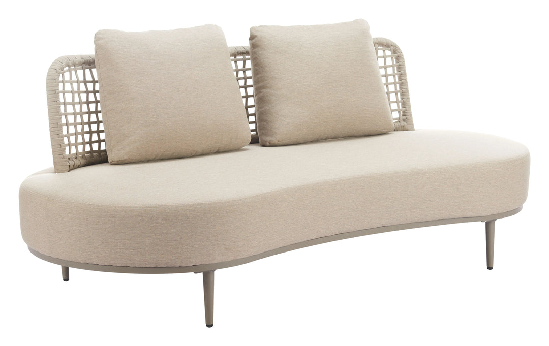 SwayLiving Ruhe Sofa Beige OUTDOOR SOFAS + SECTIONALS