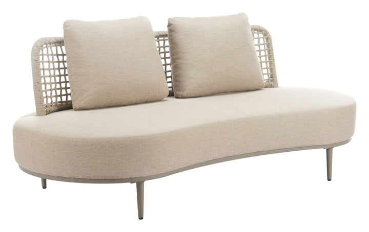SwayLiving Ruhe Sofa Beige OUTDOOR SOFAS + SECTIONALS