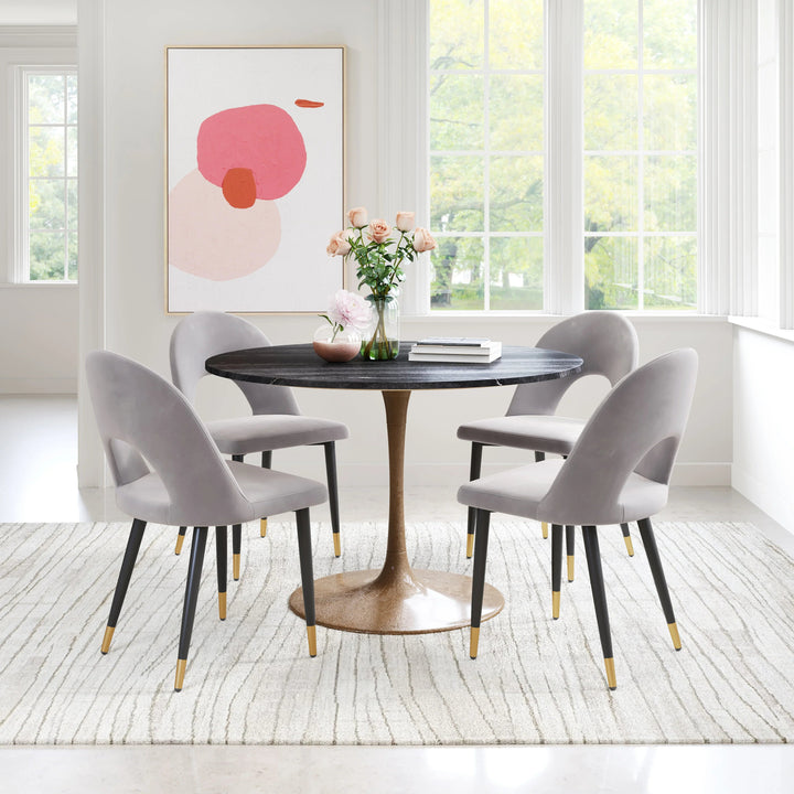 SwayLiving Menlo Dining Chair (Set of 2) Gray DINING CHAIRS