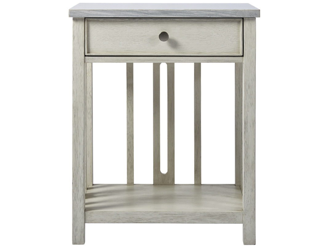 Stone Top Nightstand