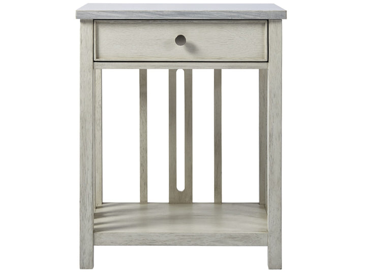 Stone Top Nightstand