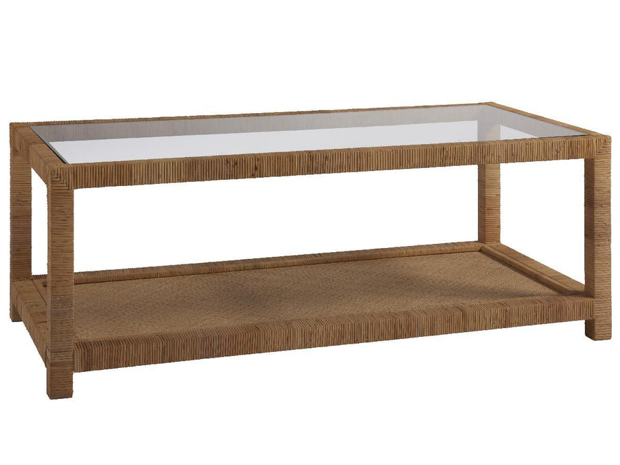 SwayLiving Escape Long Key Cocktail Table COFFEE TABLES