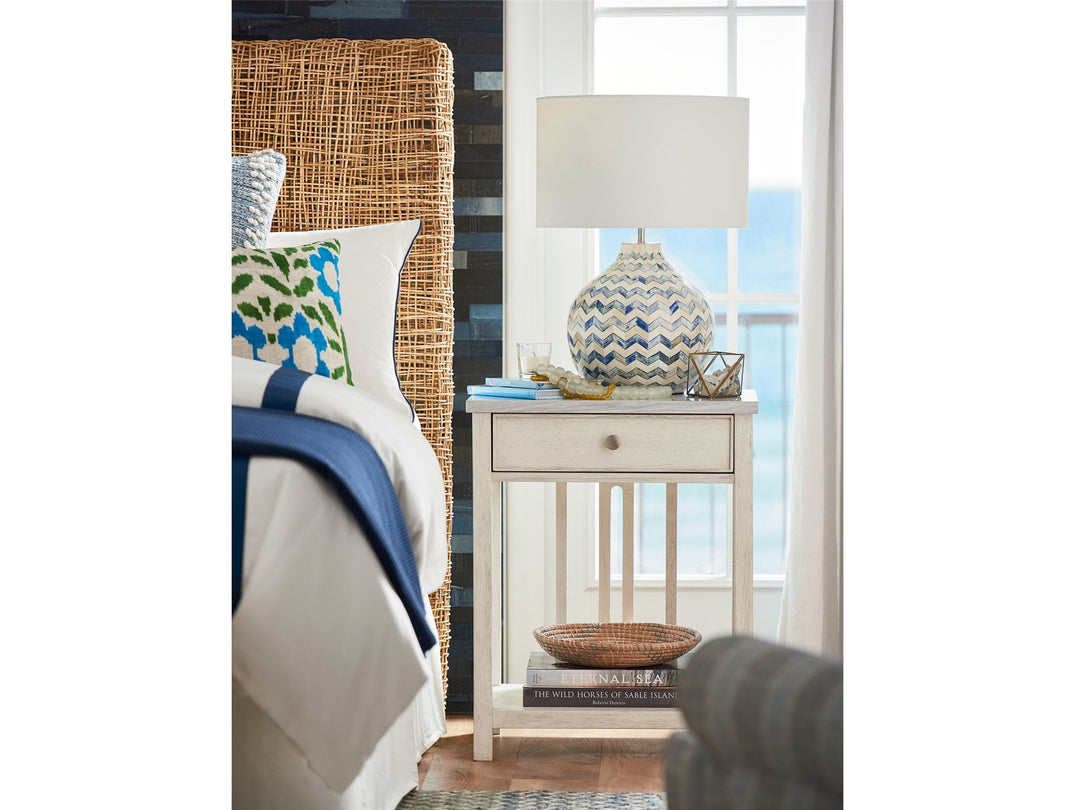 Stone Top Nightstand