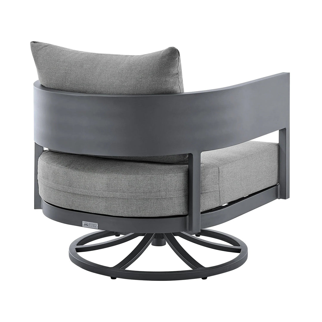 SwayLiving SwayLiving Argiope Outdoor Swivel Chair