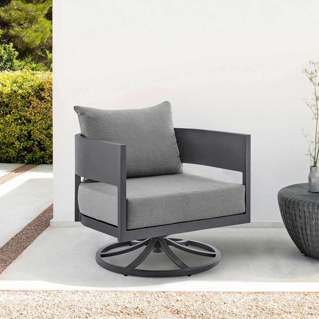 SwayLiving SwayLiving Menorca Outdoor Swivel Chair