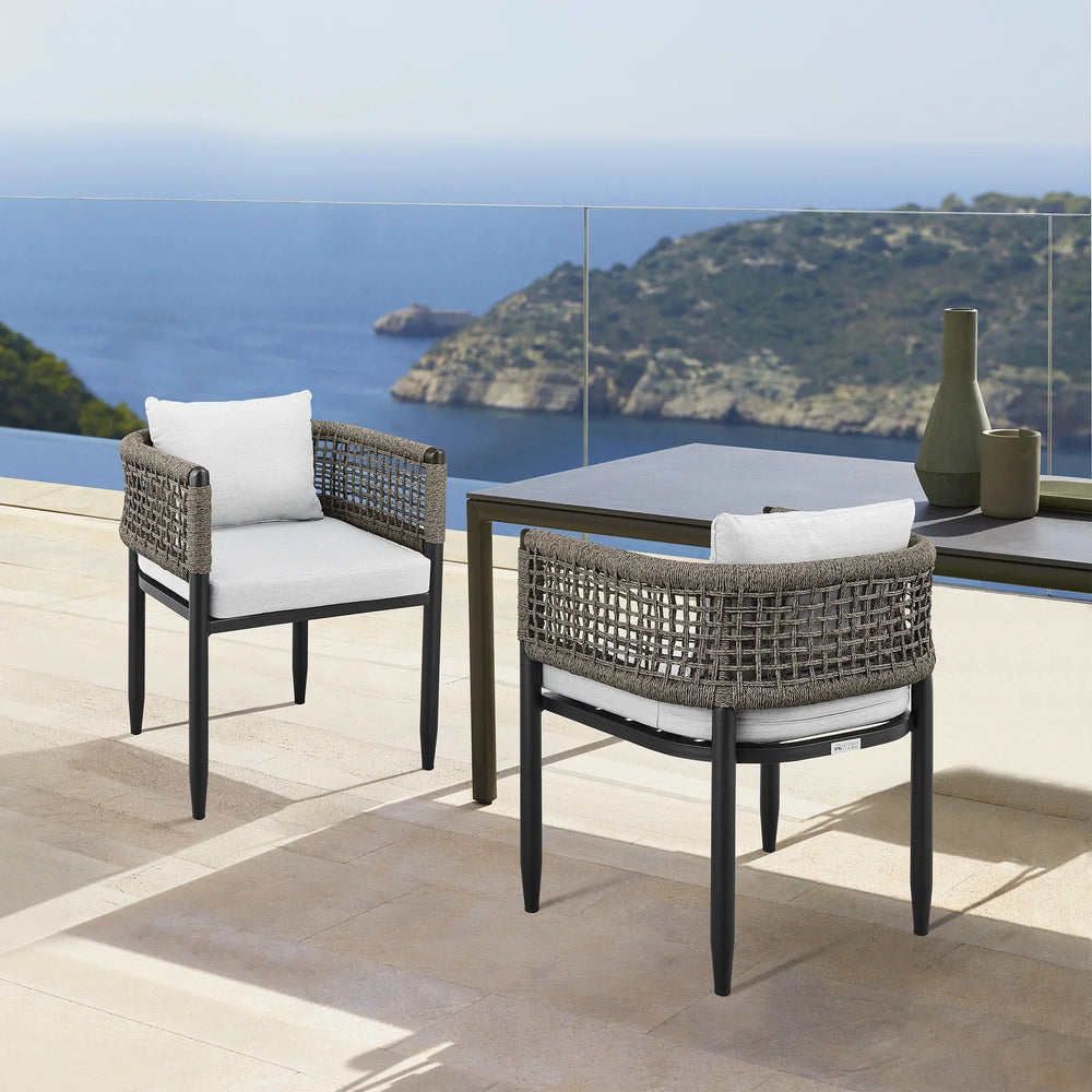 SwayLiving SwayLiving Felicia Outdoor Dining Chair Set of 2