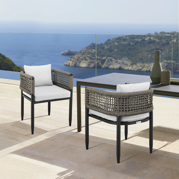 SwayLiving SwayLiving Felicia Outdoor Dining Chair Set of 2