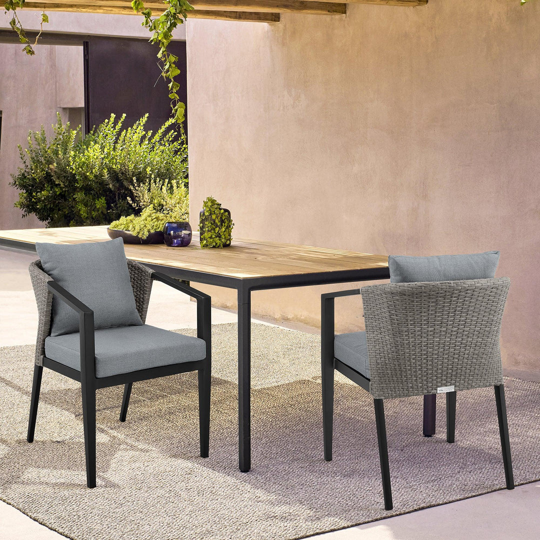 SwayLiving SwayLiving Aileen Outdoor Dining Chair Set of 2