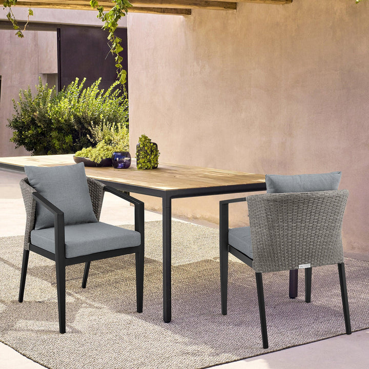 SwayLiving SwayLiving Aileen Outdoor Dining Chair Set of 2