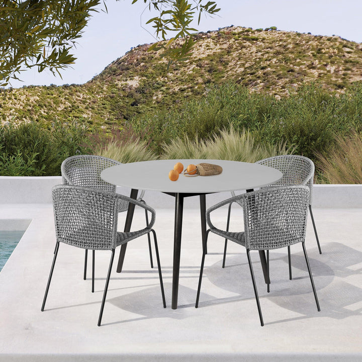 SwayLiving SwayLiving Sydney 47" Round Outdoor Dining Table